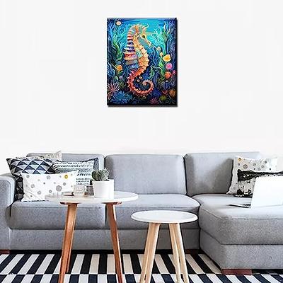 JFYHAB 5D Diamond Painting Kits for Adults,DIY Colorful Dragon Diamond Art  Kits for Beginners, Painting by Numbers Full Drill Zodiac Cute Diamonds  Painting Gem Art for Home Wall Decor 12x12 inch 