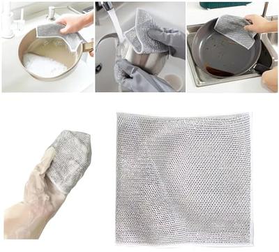 Angoily Wire Mesh Stainless Steel Metal Scraper Skillet Chain Cleaner Table  Wipes Grill Scrubber Scrubbing Pad Scrubber Chain Scrub Wire Skillet Cleaner  BBQ Spatula Cleaning Cloth Sponge - Yahoo Shopping