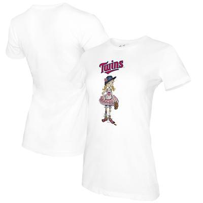 Tiny Turnip Chicago White Sox Women's Black Logo Mom T-Shirt