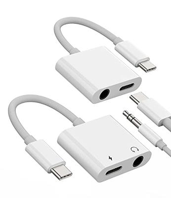 USB-C Headphone Splitter/Dongle with Mic - Audio Cables and Adapters