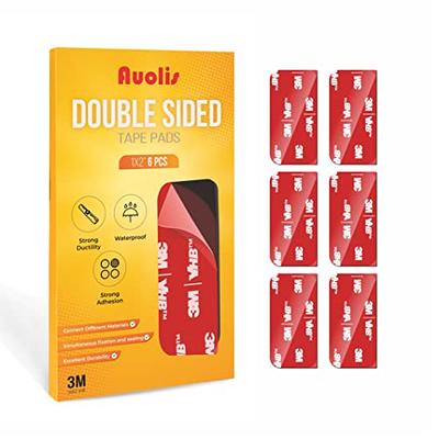 DAWRIS 3M Double Sided Sticky Pads Heavy Duty, 20 Pcs 3M VHB Pads 3M  Klebepads Doppelseitig Extra Stark, 32mm Klebepunkte Doppelseitig Doppelseitige  Klebepads Extra Stark Ideal for Car use, Home Decor 