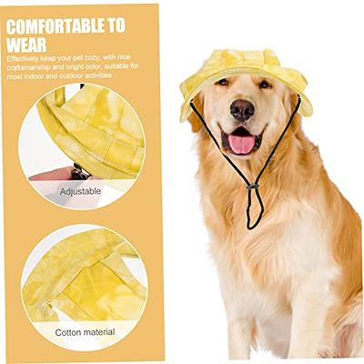 Dog Sun Hat Summer Baseball Cap Small Pet Puppy Cat Visor Outdoor Accessory  S-L/