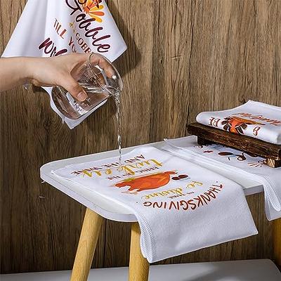 Kaf Home Assorted Flat Kitchen Towels