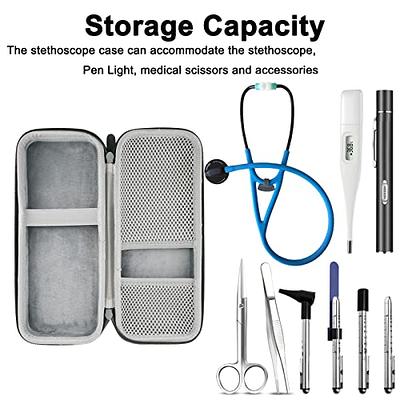 Hard Stethoscope Case,EVA Stethoscope Bag Carrying Case Fit for Home  Medical Nurses Doctor Stethoscope and Accessories(Black) - Yahoo Shopping