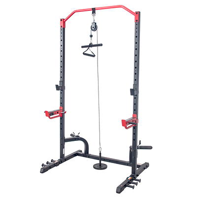 Sunny Health & Fitness Premium Squat Smith Machine Power Rack