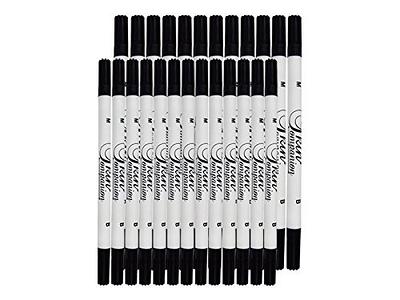 Artline Black Laundry Marker and White Fabric Marker (Twin Pack)