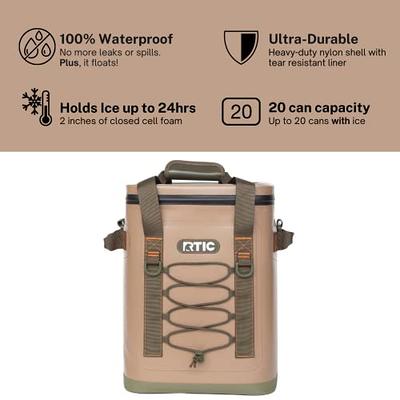 RTIC Rtic Soft Cooler 30 Can, Insulated Bag Portable Ice Chest Box For  Lunch, Beach, Drink, Beverage, Travel, Camping, Picnic, Car, T