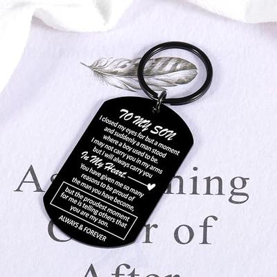 1 Pc Inspirational Gifts For Women Men Keychain Birthday Gifts For Boyfriend  Dad Mom Her Him Thank You Gifts For Being Awesome Coworkers Friends Boss  Graduation Presents For Daughter Son | SHEIN