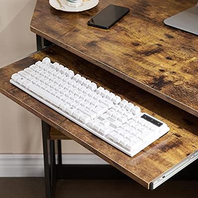 VECELO Corner Computer/Writing Home Office Desk with Smooth