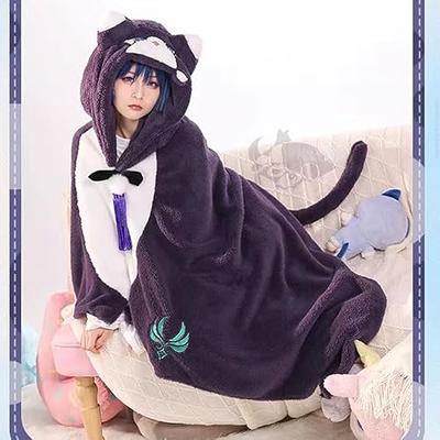 Venti Hooded Poncho Cloak - Genshin Impact Kawaii Short Hooded