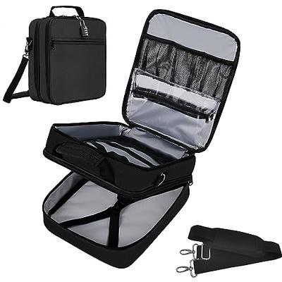 JPSOR 16pcs 8 Size Mesh Zipper Pouch for Organization, Waterproof Zipper Pouches Colored PVC Travel Zipper Bags Clear Multipurpose Document Bags for
