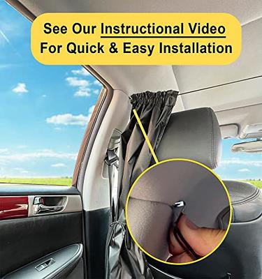 j.sid Car Camping Essentials SUV Privacy Car Divider Car Living Essentials  car Curtain Divider Blackout car Curtains for Camping Window Shades  Partition for SUV Caravan - Yahoo Shopping