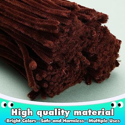  Caydo 200 Pieces Brown Pipe Cleaners Craft Chenille