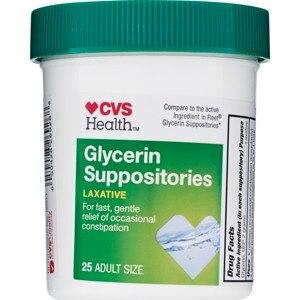 CVS Health Gentle Laxative Suppositories