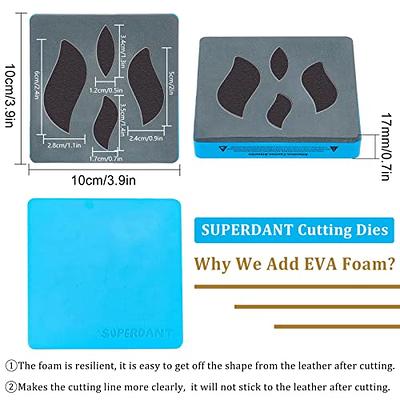 SUPERDANT Leather Cutting Die Layered Earring Wooden Dies Leaf Shape Cutting  Machine Leather Jewelry Die Cutter Machine with Plastic Protective Box and  EVA Foam for DIY Craft - Yahoo Shopping