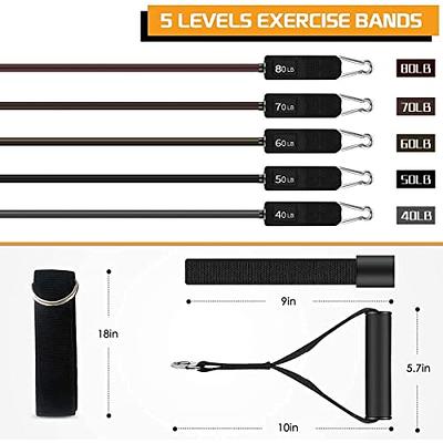 VEICK Resistance Bands Exercise Bands Workout Bands Resistance