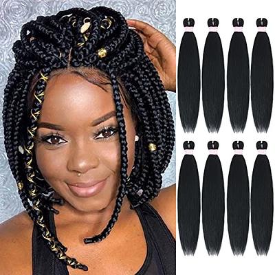 8 Packs French Curly Braiding Hair 24 Inch 100g/Pack Pre Stretched