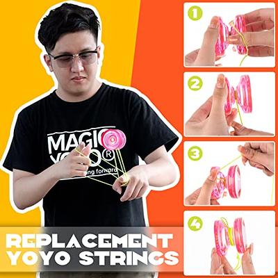 MAGICYOYO Complete Yoyo Bearing Pack, 10 Ball Golden Unresponsive Yoyo  Bearing + Size C 8 Ball Yoyo Bearing + Narrow C Responsive Yoyo Bearing +  Bearing Removal Tool + 6 Yoyo Strings + 6 Yoyo Axles - Yahoo Shopping