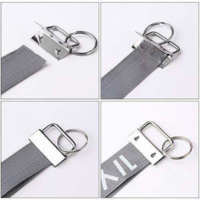 10Pcs Key Fob Hardware Keychain Wristlet Tail Clips Luggage Strap  Accessories