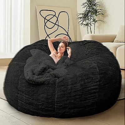 MINICAMP Large Floor Cushions for Kids - Ultra-Fluffy & Washable Children  Bean Bag Chair with Filler