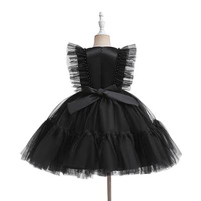 Shop Black designer Dresses for Kids Online | Aza Fashions