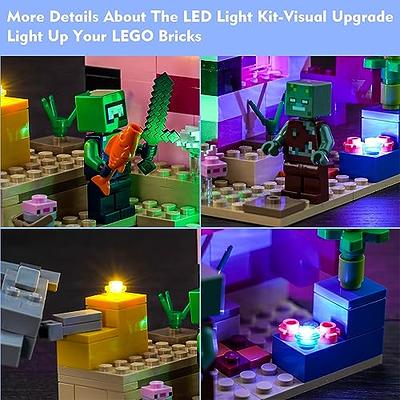 LocoLee Led Light Kit for Lego The Axolotl House 21247, Minecraft Lighting  Set Compatible with Lego 21247 (No Lego Model), DIY Décor Lights for Lego  Building Blocks - Yahoo Shopping