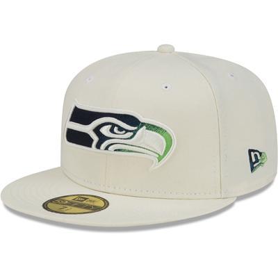 Los Angeles Rams New Era Team Two-Tone Chrome Classic 9FIFTY Snapback Hat -  Cream/Royal