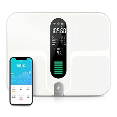 RENPHO Travel Scale for Body Weight, Mini Bathroom Scale for Body Fat,  Portable Elis Go Weight Scale for Traveling with Storage Case, 13 Body