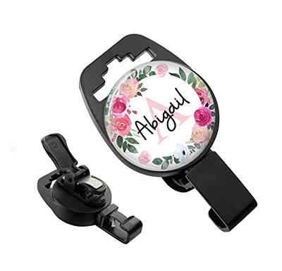MRI SAFE Retractable Badge Reel - Rose Floral - Badge holder/MRI