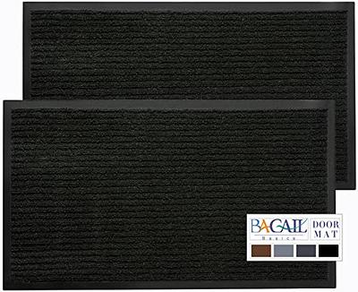 Yimobra Black Front Entrance Door Mat Outdoor Indoor, 36x24 Inch, Heavy  Duty Doormat Entryway Floor Mat, Non Slip Durable Rubber Backing, Easy  Clean Shoe Scraper, Waterproof, Patio, Lawn - Yahoo Shopping