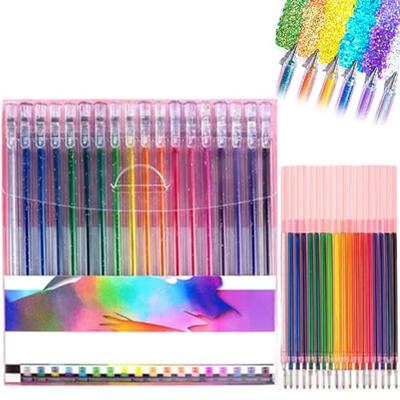  2024 Glitter Gel Pen Set, Pens for Coloring Books