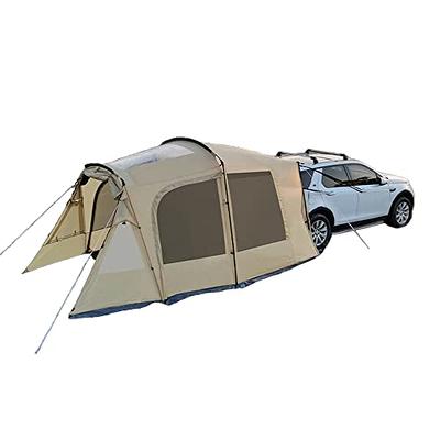 Universal SUV Camping Tent with Large Awning, Waterproof Car Tent, Up to  4-Person Sleeping Capacity Camping Accessories, Easy Setup for Backpacking