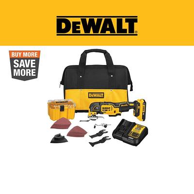 DEWALT 20V MAX XR Cordless Brushless 3-Speed Oscillating Multi Tool with  (1) 20V 1.5Ah Battery and Charger DCS356C1 - The Home Depot