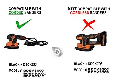 Shop Vacuum Hose Adapter compatible with Corded BLACK+DECKER MOUSE