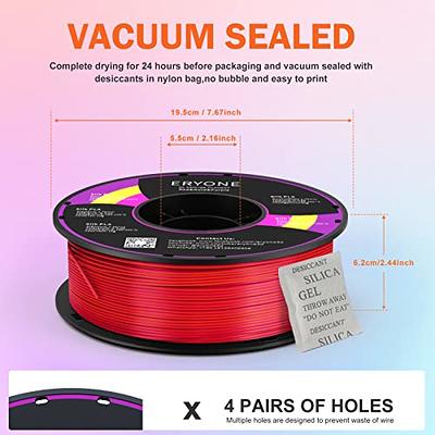 Reprapper Triple Color Filament Coextrusion PLA Filament 1.75mm for 3D  Printer & 3D Pen, Multicolor