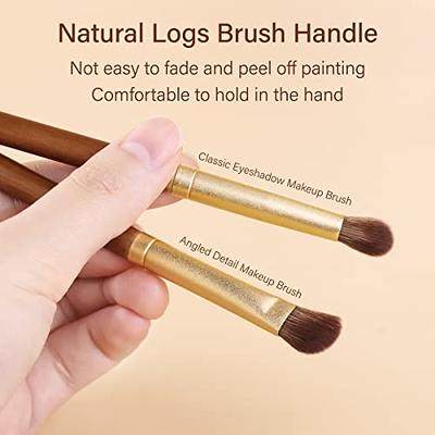 Unaone Eye Makeup Brushes Set, 12PCS Eyeshadow Brushes Set Professional,  Premium Synthetic Foundation Brush Blending Brush