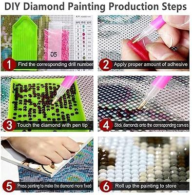  FILASLFT Flowers Diamond Painting Kits,5D Diamond