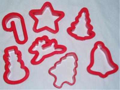 Vintage Tupperware Red Cookie Cutters - Yahoo Shopping