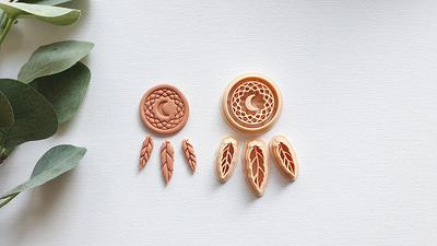 Mystic Boho Clay Cutters - Clay Cutters For Polymer Clay Jewelry