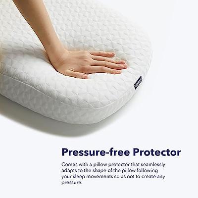 Wesiti Leg Pillows for Sleeping Sherpa Covered Foam Bolster Pillow Half  Moon Foot Pillow Multi Purpose Recliner Leg Rest Cushion for Bed Chair Sofa