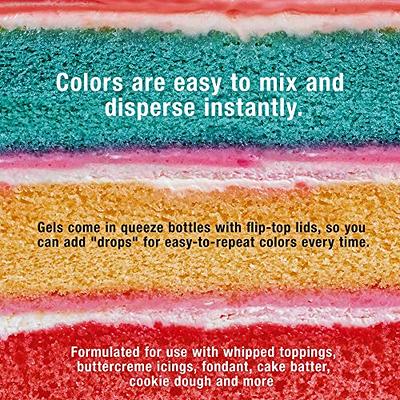 24 Color Cake Food Coloring Liqua-Gel Decorating Baking Primary