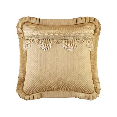 Textural Solid Square Throw Pillow Off-White - Threshold™