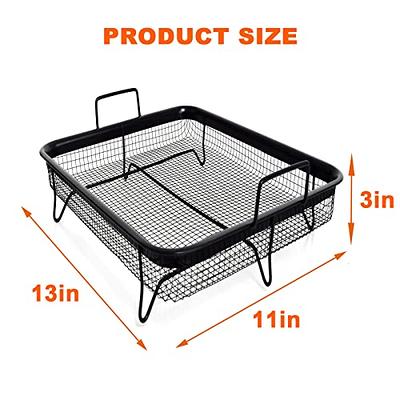 Air Fryer Basket For Oven Stainless Steel Oven Mesh Basket 8inch Crisping  Basket Wire Cooling Racks