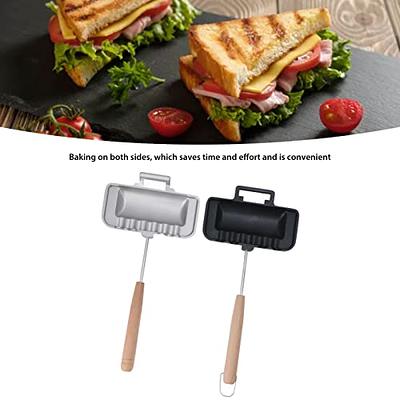 Toasted Sandwich Maker Double Sided Hot Sandwich Pan Frying Maker