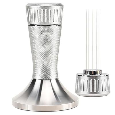 Coffee Tamper 51mm 100% Stainless Steel Barista Tools, Espresso Tamper Tool