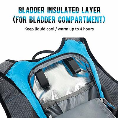 Nepest Hydration Pack Backpack for Women & Men, Lightweight Water Backpack  with 2L Water Bladder for Hiking Cycling Running Biking