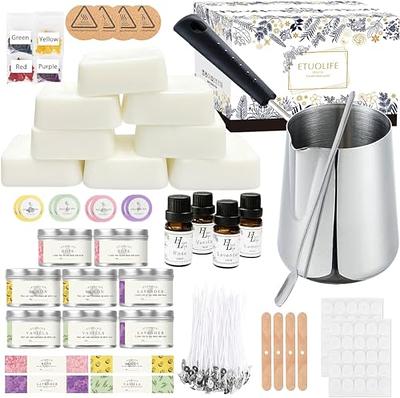 Complete Candle Making Kit for Adults Kids,Candle Making Supplies Include  Soy Wax for Candle Making,Fragrance Oils Candle Wicks Dyes Jars Melting  Pot,DIY Starter Scented Candle Making - Yahoo Shopping