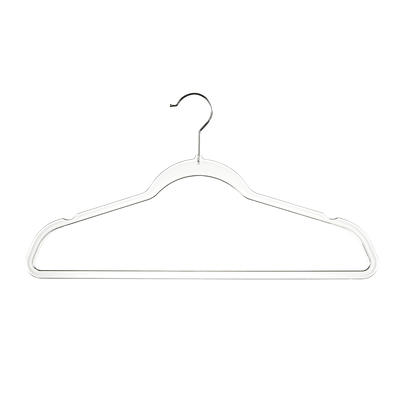 Clear Slim Hangers  The Container Store