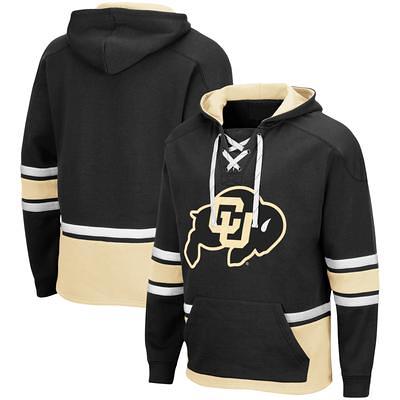 Men's Colosseum Cream Colorado Buffaloes 2.0 Lace-Up Hoodie