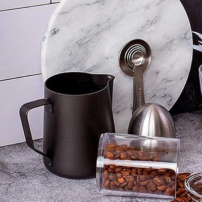 Matte Red Stainless Steel Milk Frothing Jug - 350ml